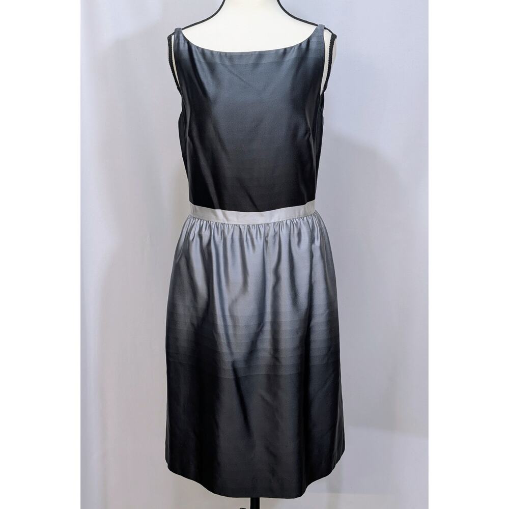 Ann Taylor 100% Silk Ombre Slip Dress Sample Never Released Fully Lined Size 8